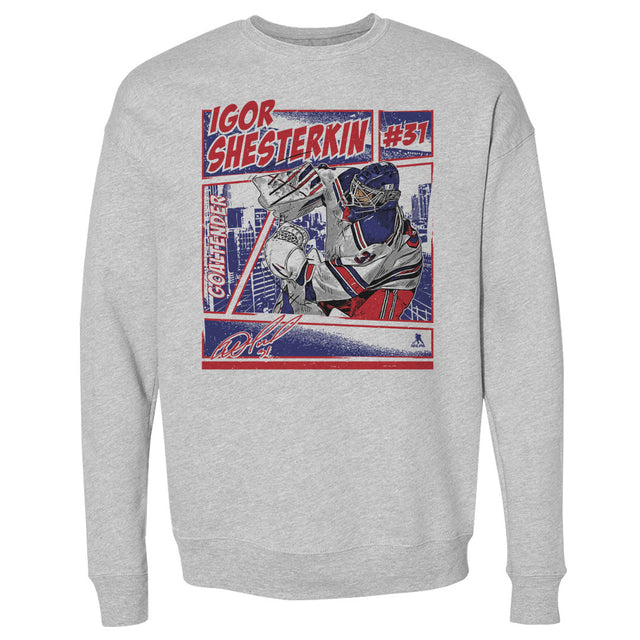 Igor Shesterkin Men's Crewneck Sweatshirt | 500 LEVEL