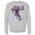 Brian Leetch Men's Crewneck Sweatshirt | 500 LEVEL
