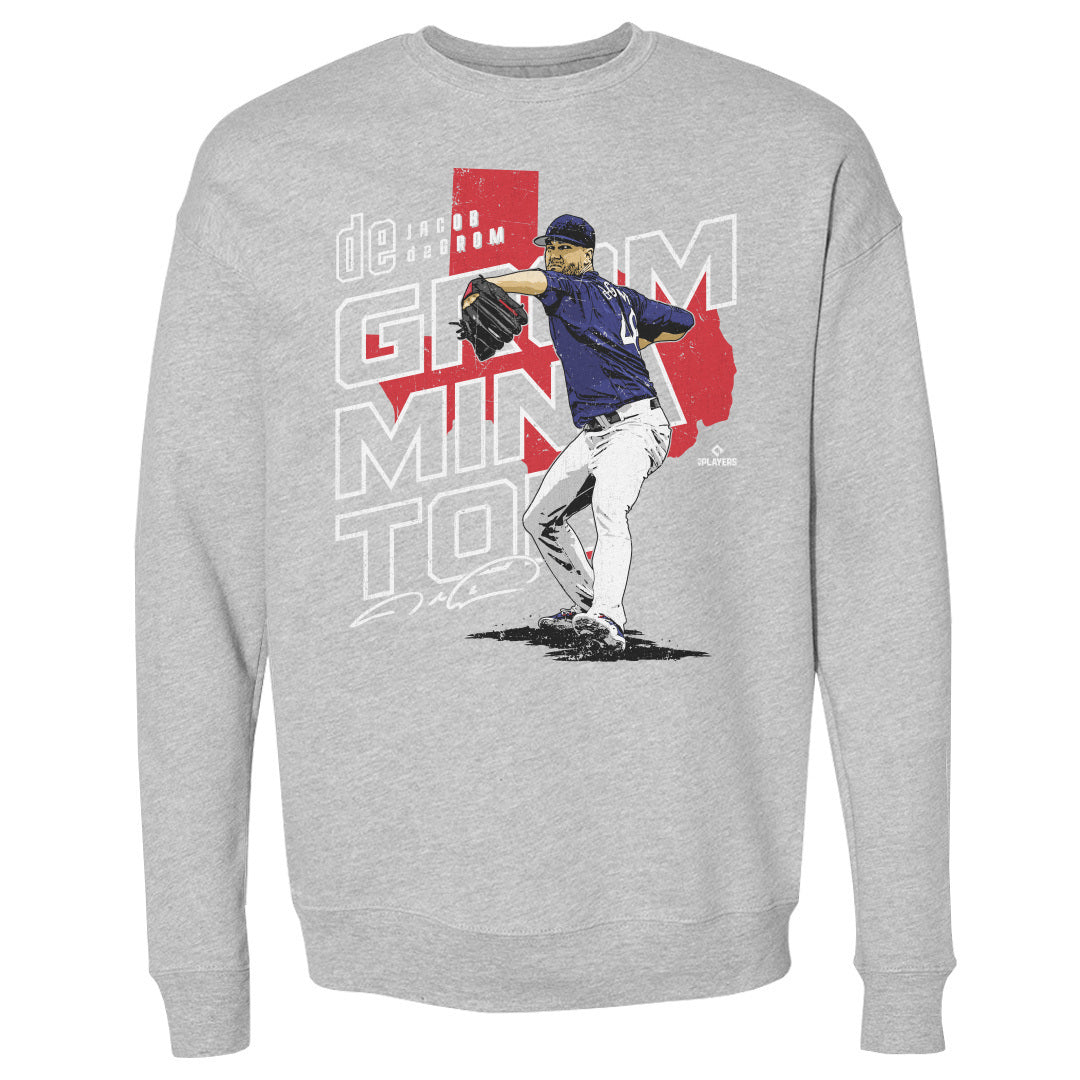Jacob deGrom Men's Crewneck Sweatshirt | 500 LEVEL