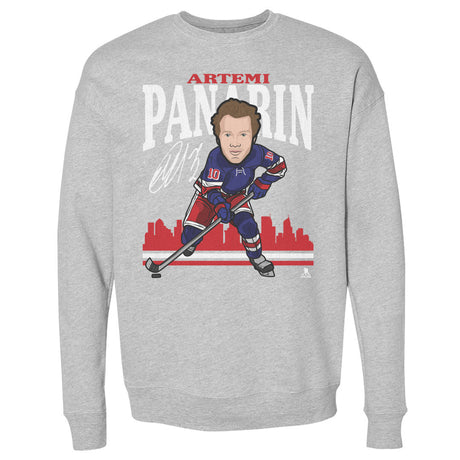 Artemi Panarin Men's Crewneck Sweatshirt | 500 LEVEL