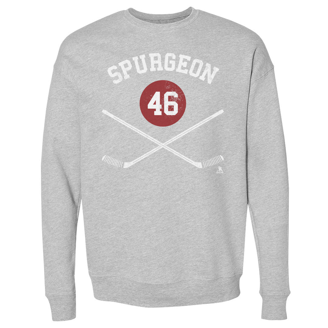 Jared Spurgeon Men&#39;s Crewneck Sweatshirt | 500 LEVEL