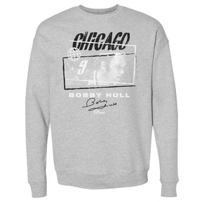 Bobby Hull Men's Crewneck Sweatshirt | 500 LEVEL