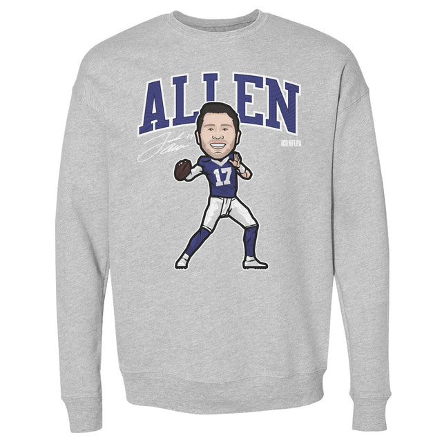 Josh Allen Men's Crewneck Sweatshirt | 500 LEVEL