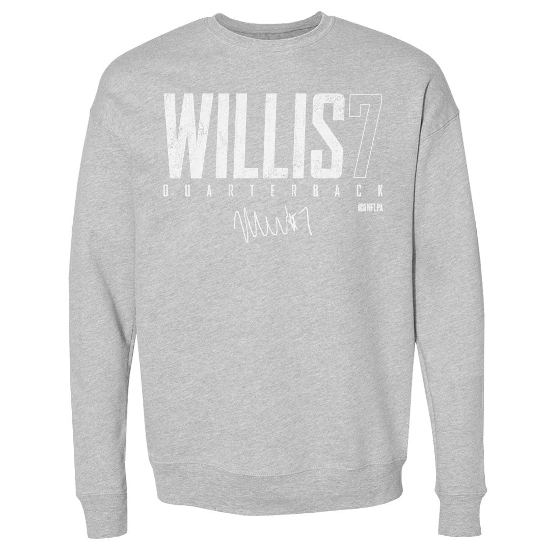 Malik Willis Men&#39;s Crewneck Sweatshirt | 500 LEVEL