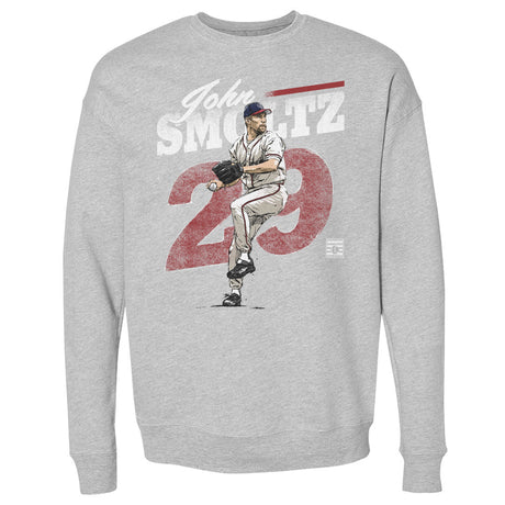 John Smoltz Men's Crewneck Sweatshirt | 500 LEVEL