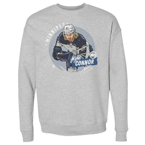 Kyle Connor Men's Crewneck Sweatshirt | 500 LEVEL