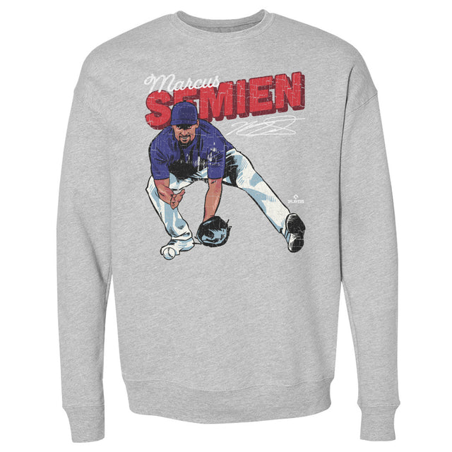 Marcus Semien Men's Crewneck Sweatshirt | 500 LEVEL