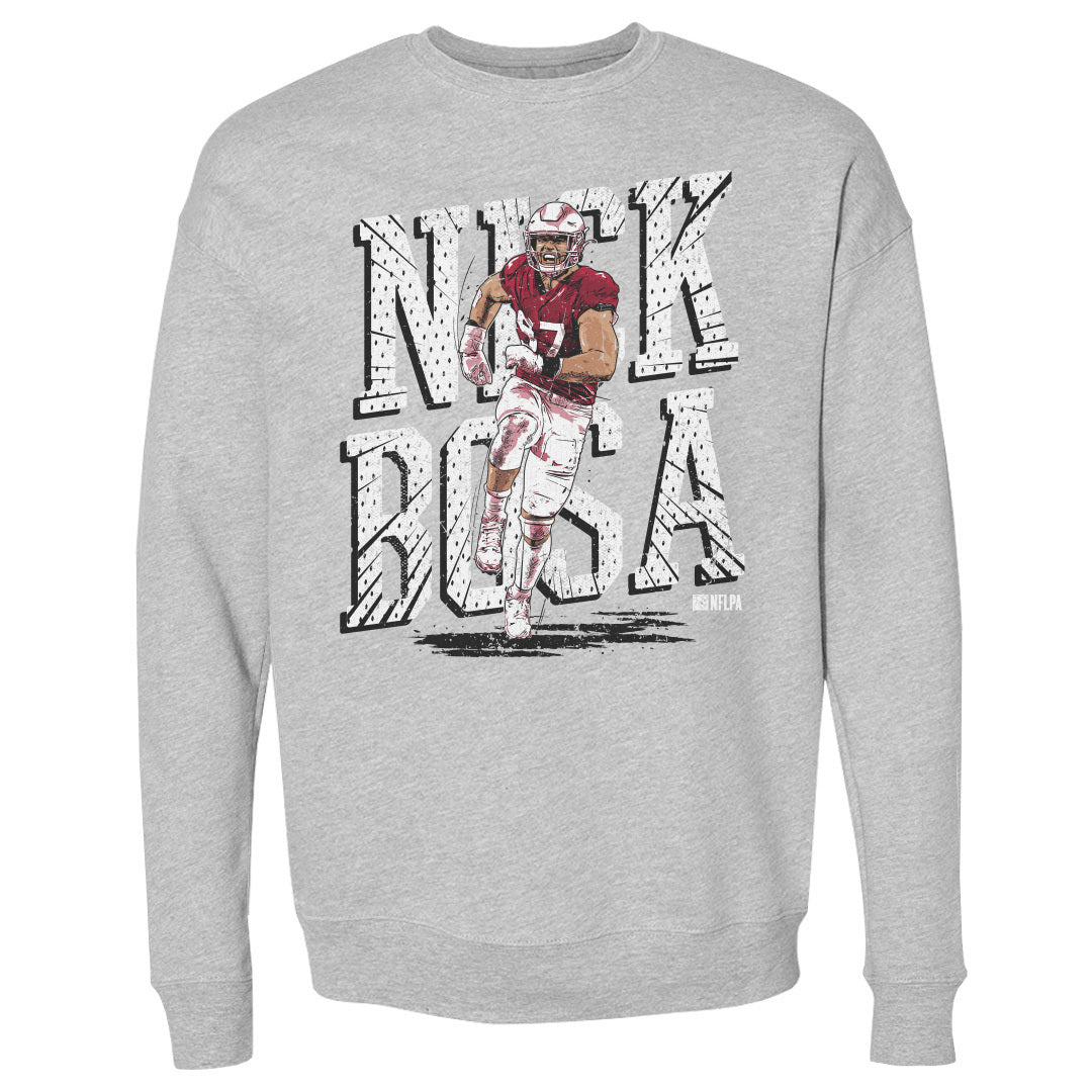 Nick Bosa Men's Crewneck Sweatshirt | 500 LEVEL