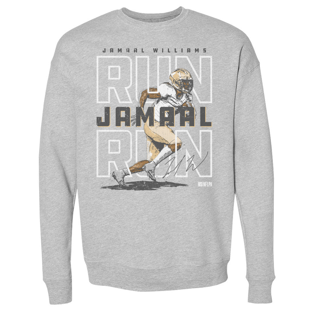 Jamaal Williams Men&#39;s Crewneck Sweatshirt | 500 LEVEL