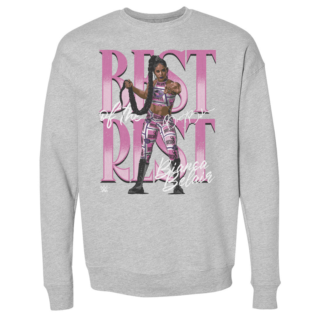 Bianca Belair Men's Crewneck Sweatshirt | 500 LEVEL