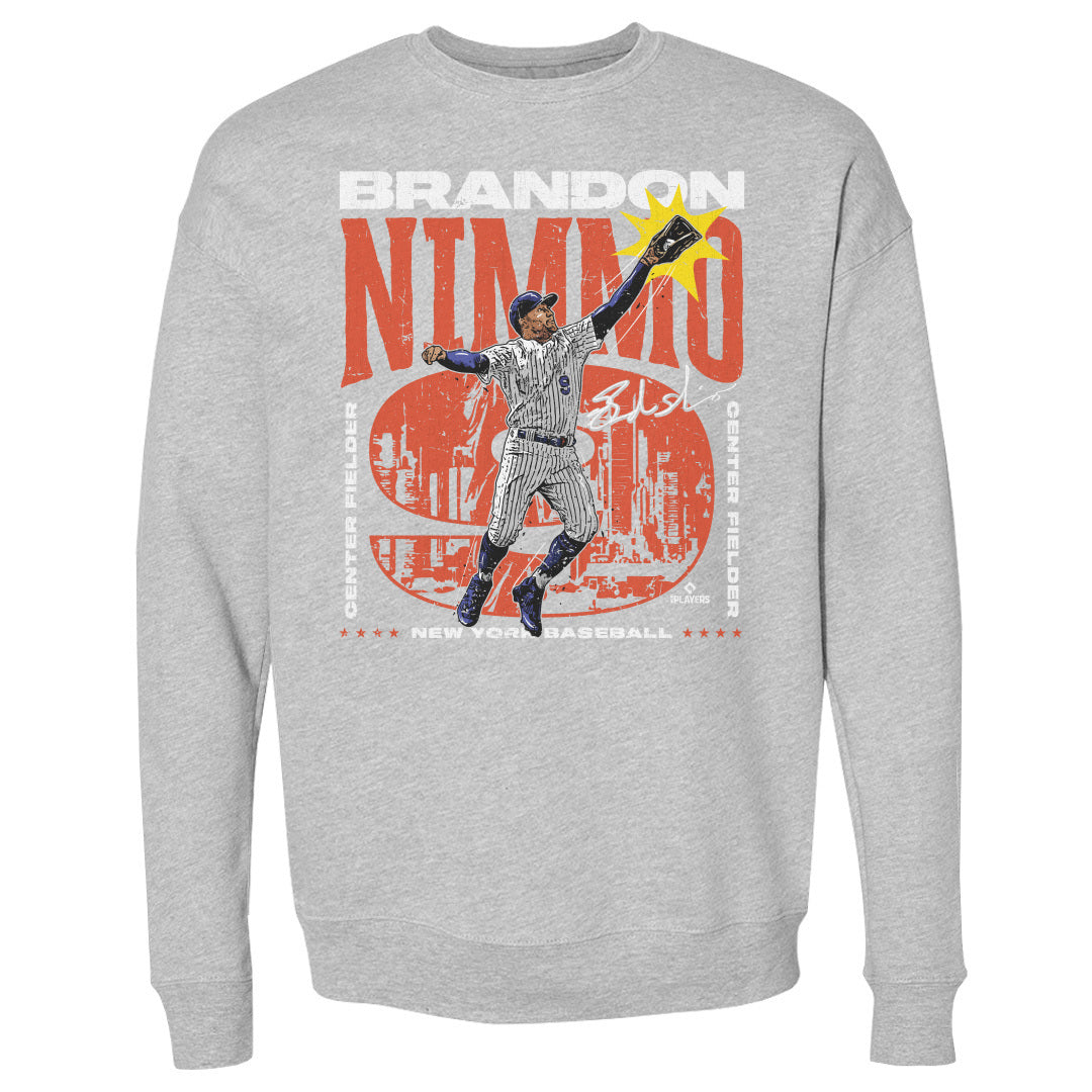 Brandon Nimmo Men&#39;s Crewneck Sweatshirt | 500 LEVEL
