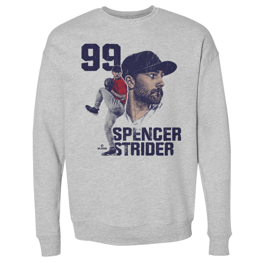 Spencer Strider Men's Crewneck Sweatshirt | 500 LEVEL