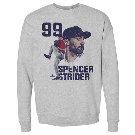 Spencer Strider Men's Crewneck Sweatshirt | 500 LEVEL