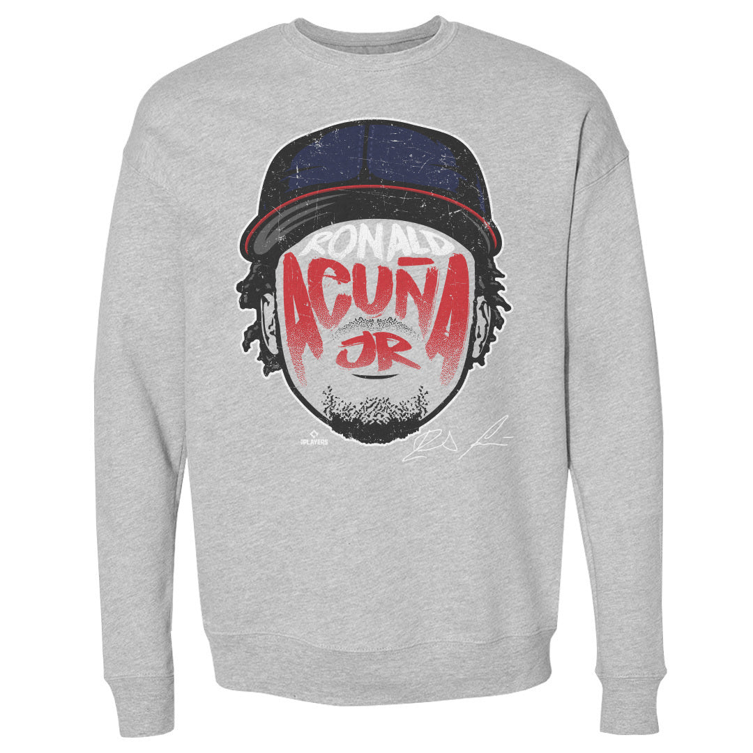 Ronald Acuna Jr. Men's Crewneck Sweatshirt | 500 LEVEL