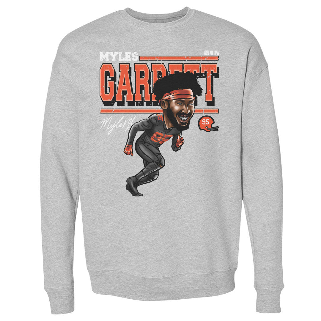 Myles Garrett Men's Crewneck Sweatshirt | 500 LEVEL