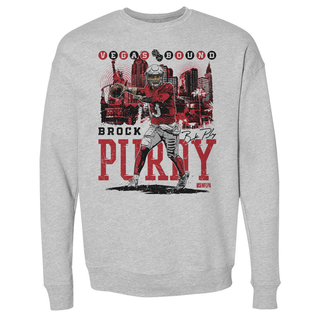 Brock Purdy Men's Crewneck Sweatshirt | 500 LEVEL