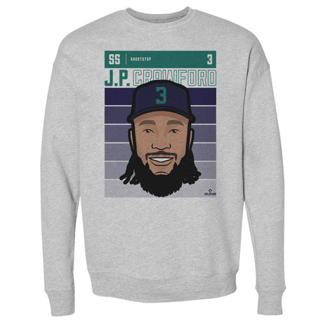 J.P. Crawford Men's Crewneck Sweatshirt | 500 LEVEL