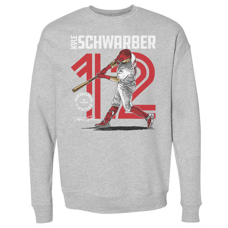 Kyle Schwarber Men's Crewneck Sweatshirt | 500 LEVEL