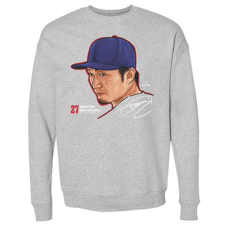 Seiya Suzuki Men's Crewneck Sweatshirt | 500 LEVEL