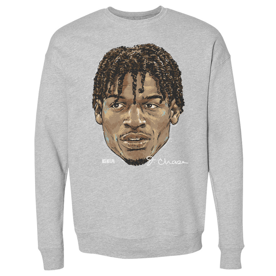 Ja'Marr Chase Men's Crewneck Sweatshirt | 500 LEVEL
