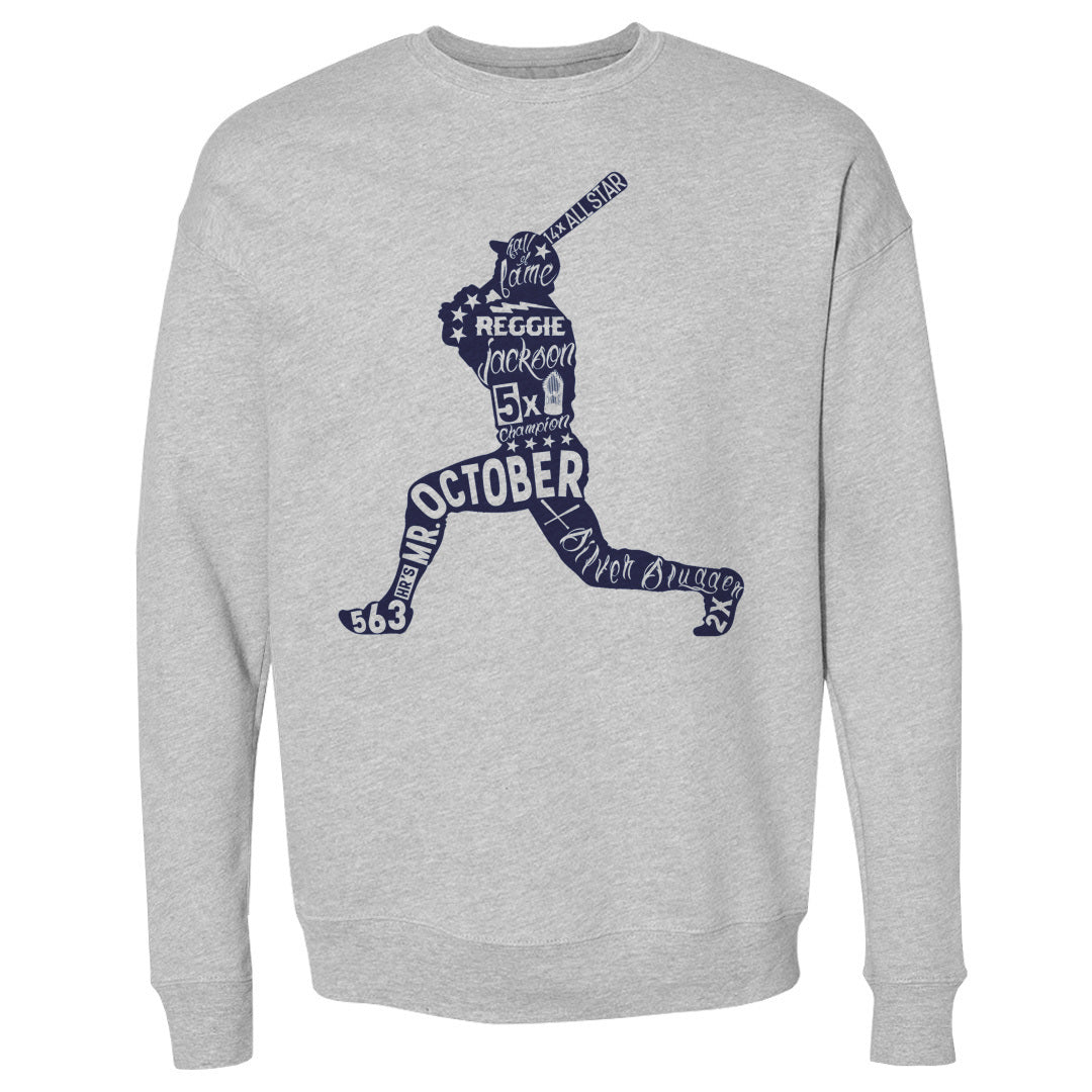 Reggie Jackson Men's Crewneck Sweatshirt | 500 LEVEL