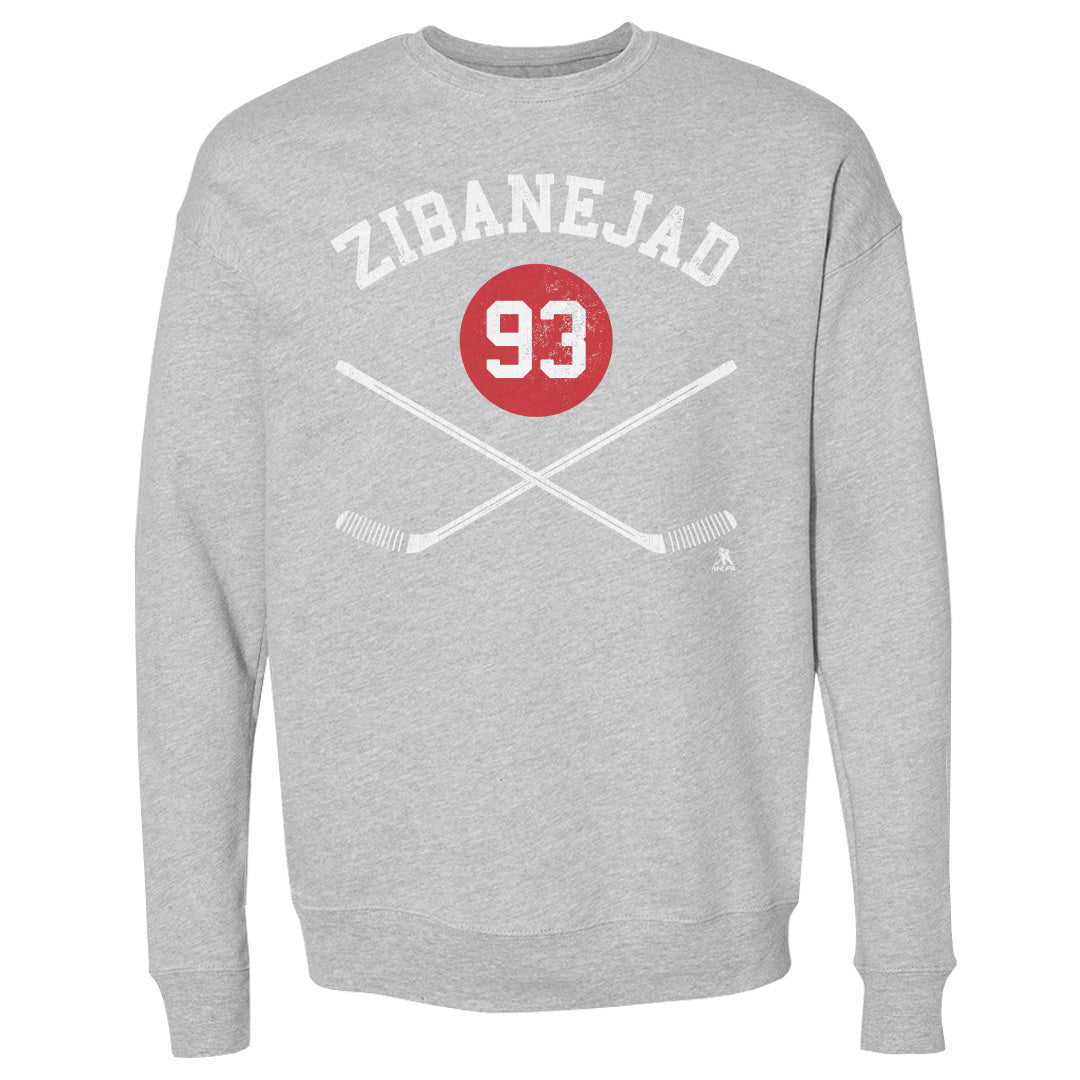 Mika Zibanejad Men&#39;s Crewneck Sweatshirt | 500 LEVEL
