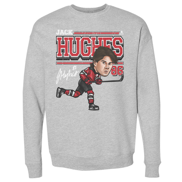 Jack Hughes Men's Crewneck Sweatshirt | 500 LEVEL