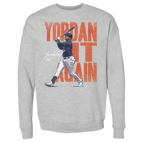 Yordan Alvarez Men's Crewneck Sweatshirt | 500 LEVEL