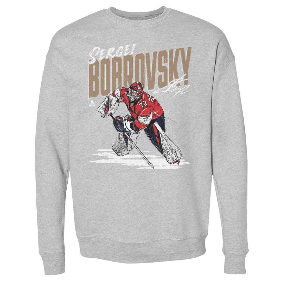 Sergei Bobrovsky Men's Crewneck Sweatshirt | 500 LEVEL