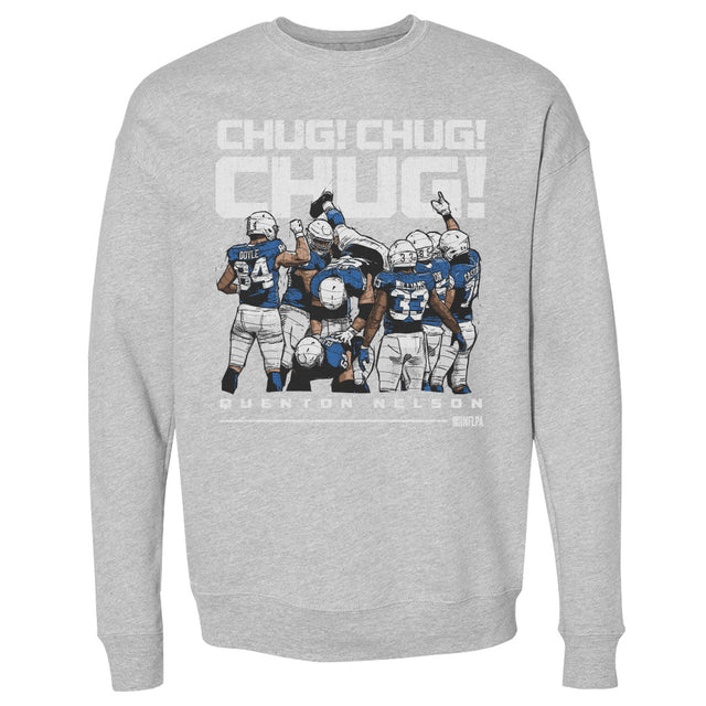 Quenton Nelson Men's Crewneck Sweatshirt | 500 LEVEL