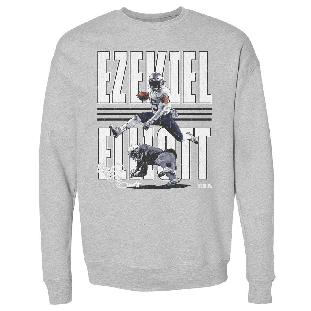 Ezekiel Elliott Men&#39;s Crewneck Sweatshirt | 500 LEVEL