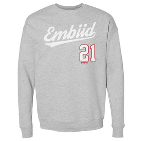 Joel Embiid Men's Crewneck Sweatshirt | 500 LEVEL