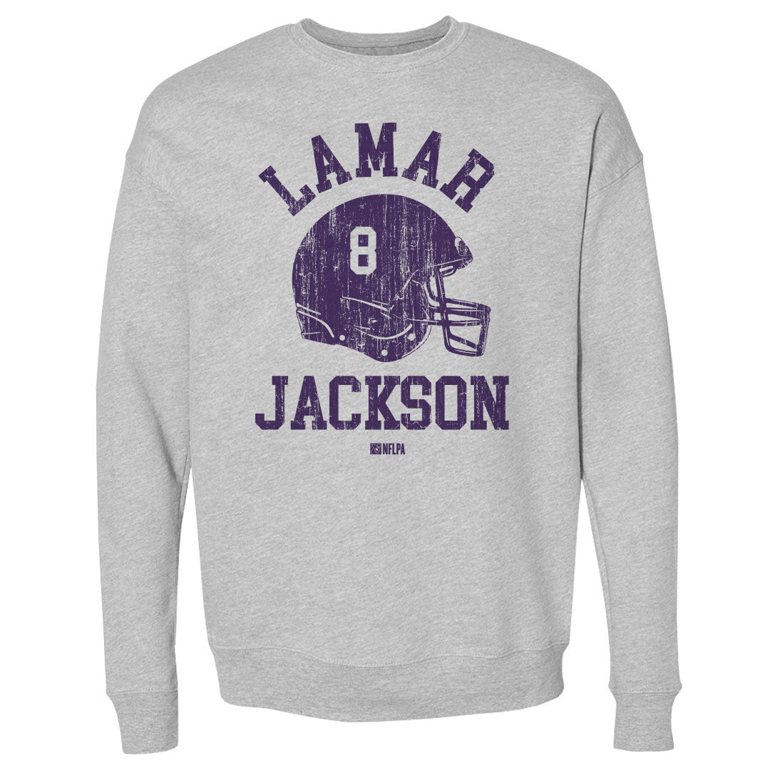 Lamar Jackson Men's Crewneck Sweatshirt | 500 LEVEL