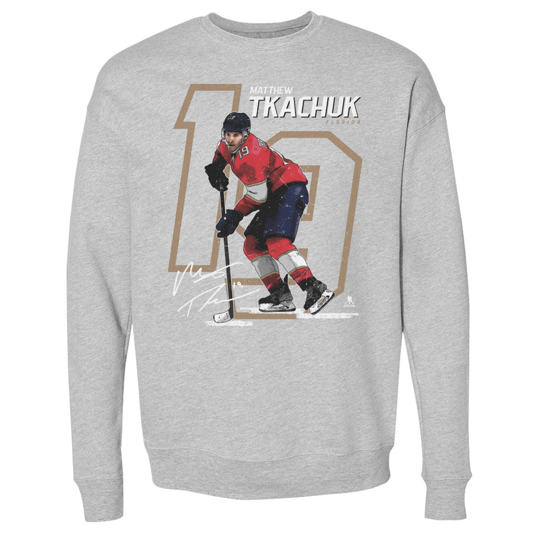 Matthew Tkachuk Men's Crewneck Sweatshirt | 500 LEVEL