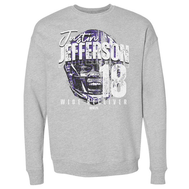Justin Jefferson Men's Crewneck Sweatshirt | 500 LEVEL