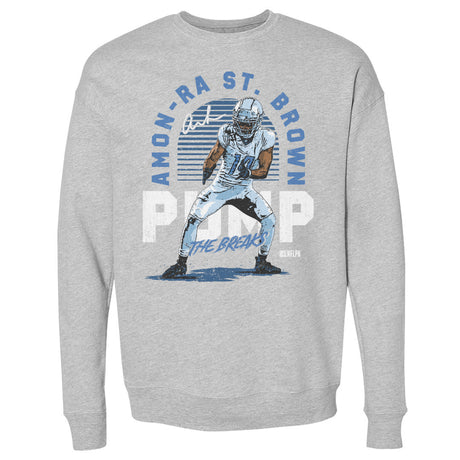 Amon-Ra St. Brown Men's Crewneck Sweatshirt | 500 LEVEL