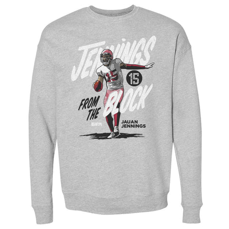 Jauan Jennings Men's Crewneck Sweatshirt | 500 LEVEL