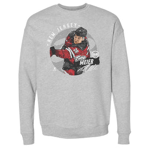 Timo Meier Men's Crewneck Sweatshirt | 500 LEVEL