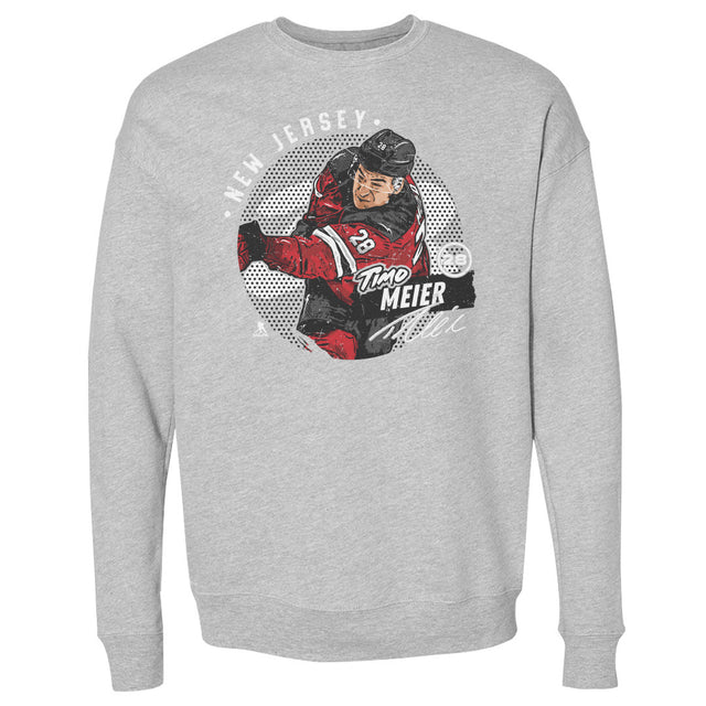 Timo Meier Men's Crewneck Sweatshirt | 500 LEVEL