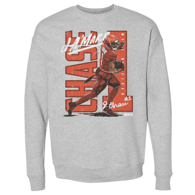 Ja'Marr Chase Men's Crewneck Sweatshirt | 500 LEVEL
