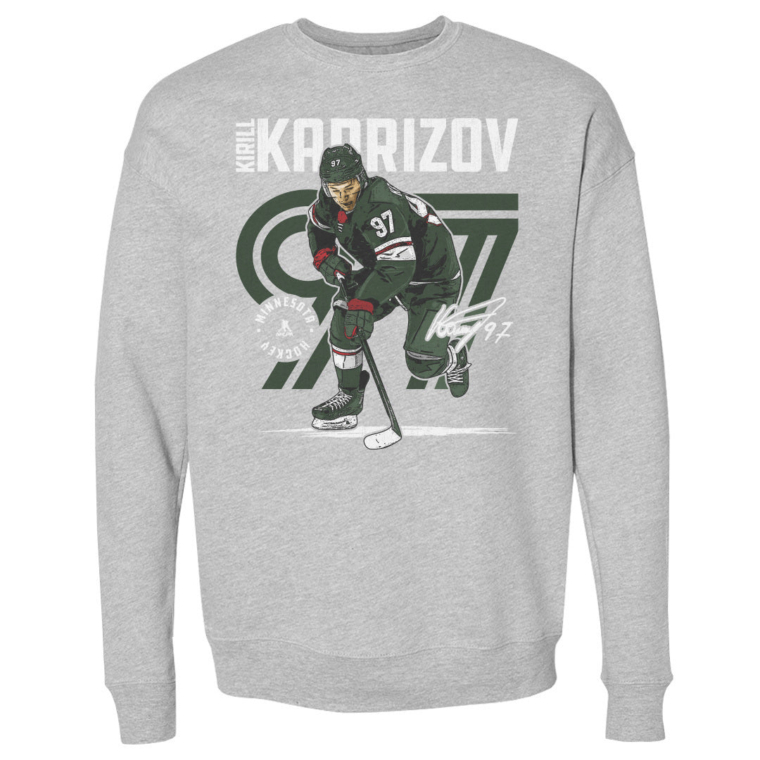 Kirill Kaprizov Men's Crewneck Sweatshirt | 500 LEVEL