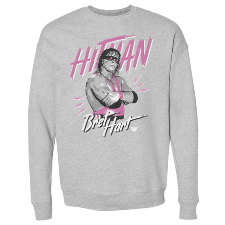 Bret Hart Men's Crewneck Sweatshirt | 500 LEVEL