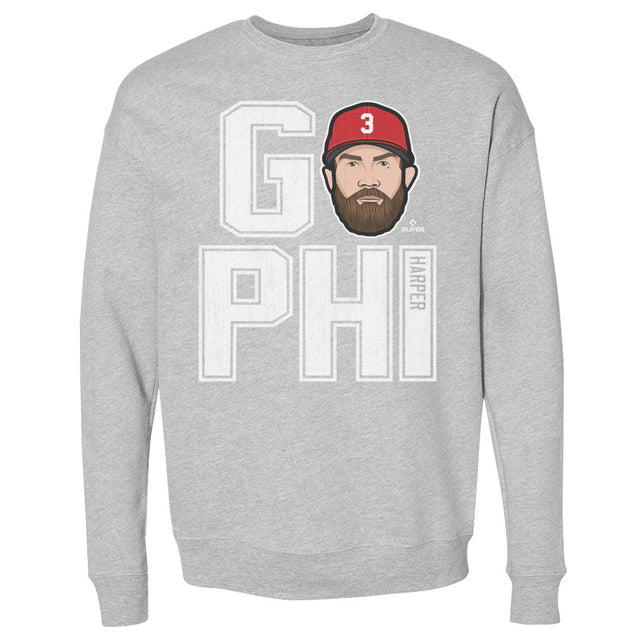 Bryce Harper Men's Crewneck Sweatshirt | 500 LEVEL