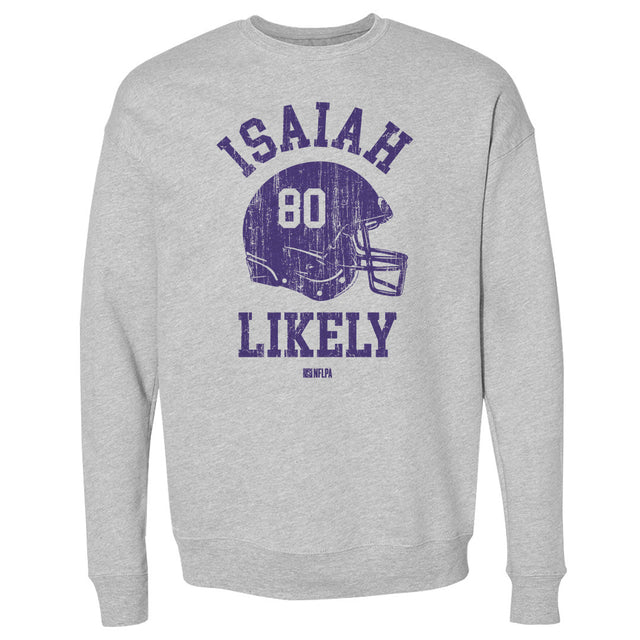 Isaiah Likely Men's Crewneck Sweatshirt | 500 LEVEL