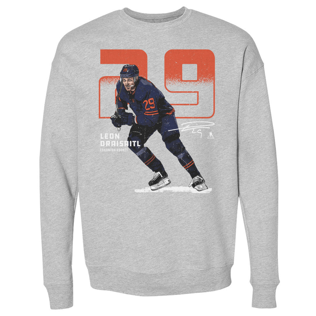 Leon Draisaitl Men's Crewneck Sweatshirt | 500 LEVEL