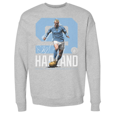 Erling Haaland Men's Crewneck Sweatshirt | 500 LEVEL