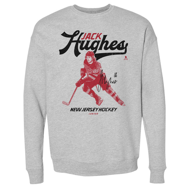 Jack Hughes Men's Crewneck Sweatshirt | 500 LEVEL