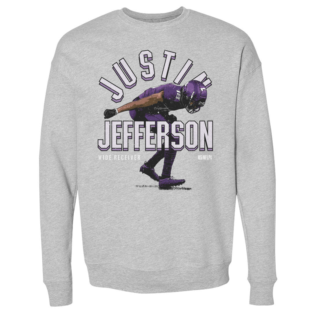 Justin Jefferson Men's Crewneck Sweatshirt | 500 LEVEL