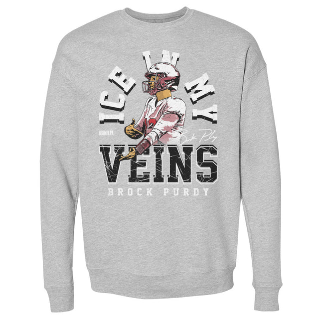 Brock Purdy Men's Crewneck Sweatshirt | 500 LEVEL