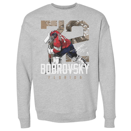 Sergei Bobrovsky Men's Crewneck Sweatshirt | 500 LEVEL
